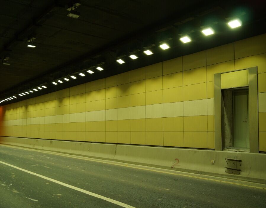 Farola para tunel