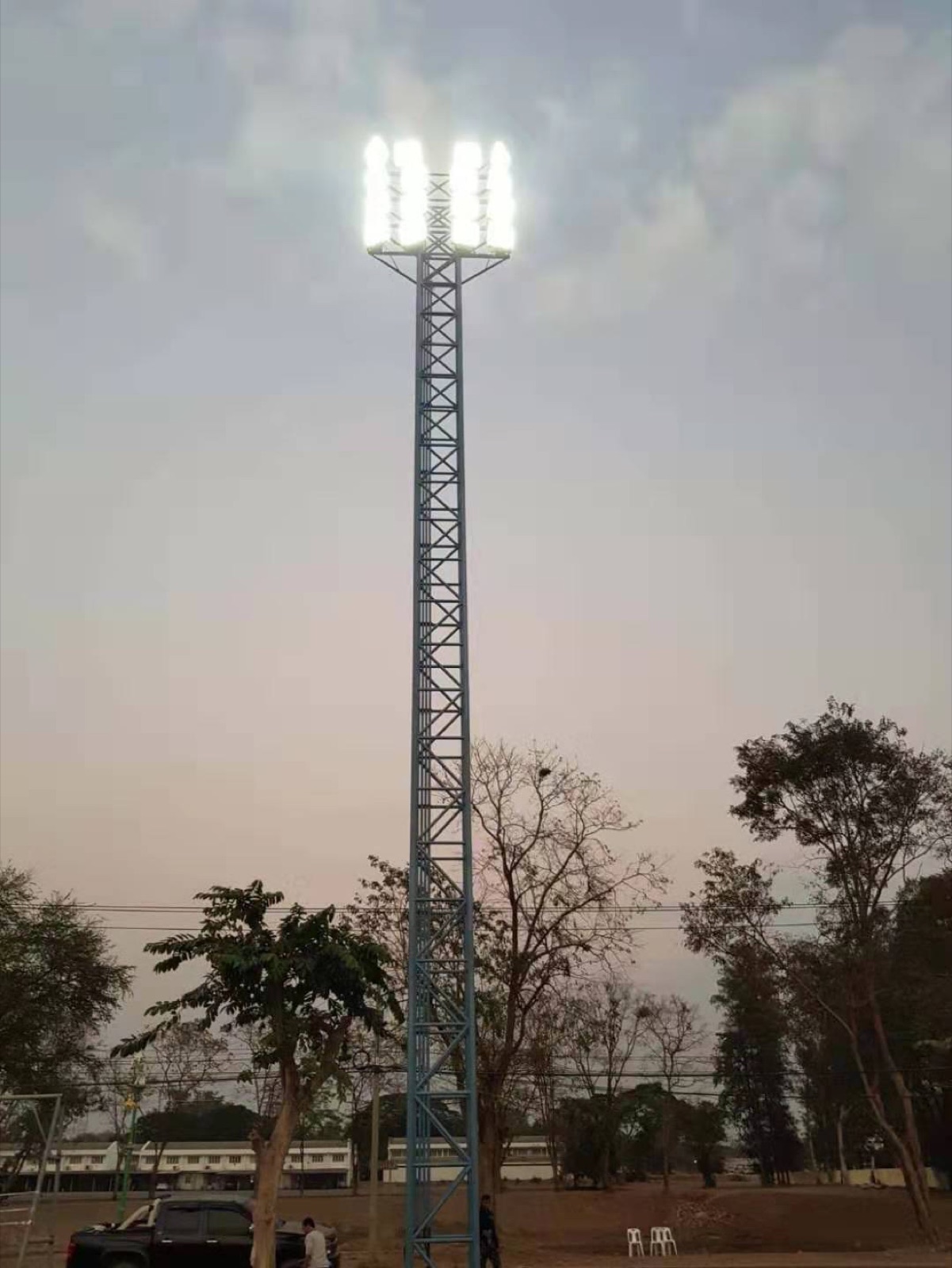 High mast light for the thai army