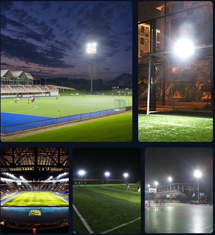 Energy-Efficient LED High Mast Light for Outdoor Areas