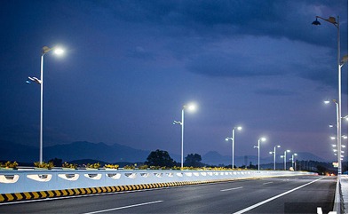 Led lampara para autopista