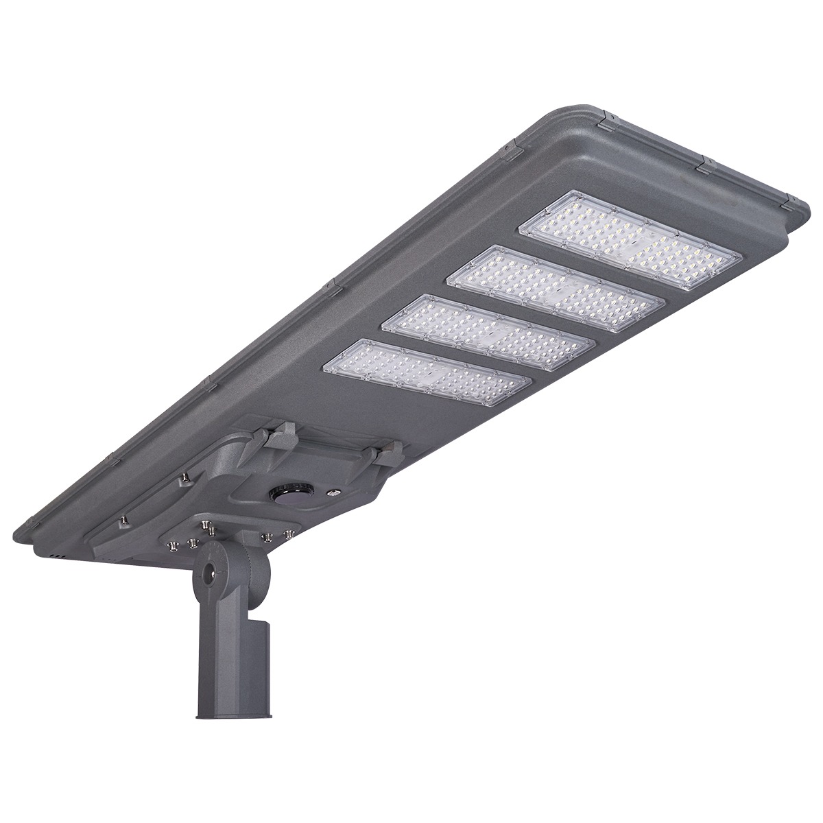 Integrated Solar LED Street Light with Removable Lithium Battery
